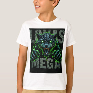 Camiseta verde neón para niños