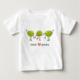 Camiseta verde oliva de Yiayia