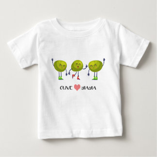 Camiseta verde oliva de Yiayia