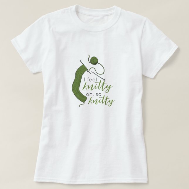 Camiseta Verde oliva siento calidad, tan pobre (Diseño del anverso)