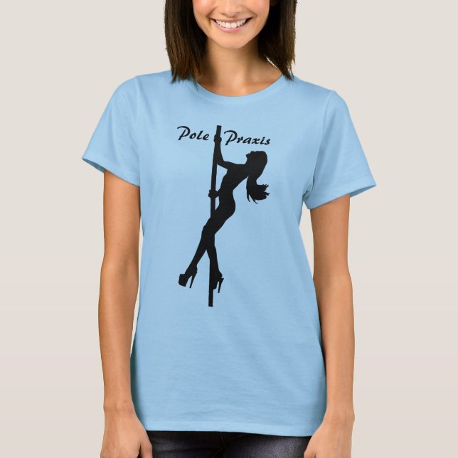 Camiseta Verde   que sube de la praxis de poste (Anverso)