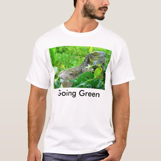 Camiseta verde que va (Anverso)