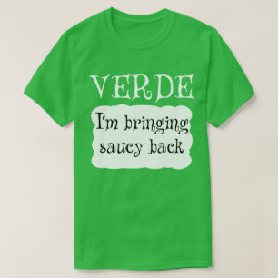 CAMISETA VERDE TACO SAUCE