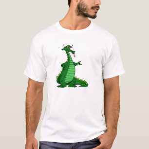 Camiseta Verde tonto del dragón