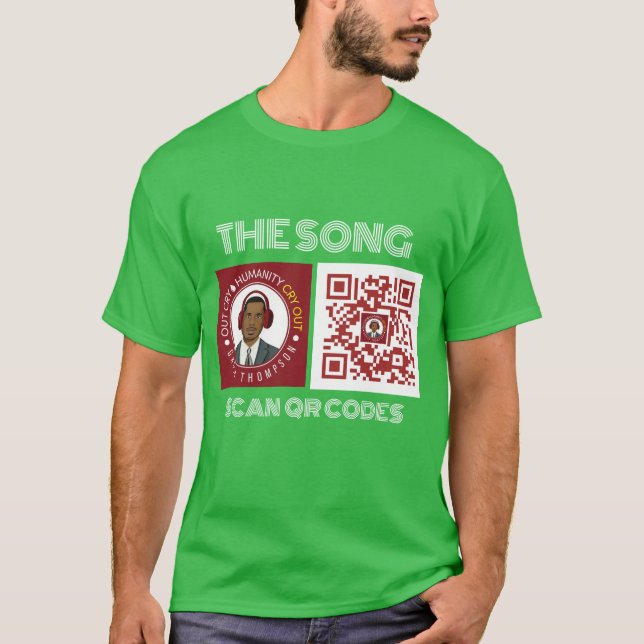 Camiseta Verde trébol (Anverso)