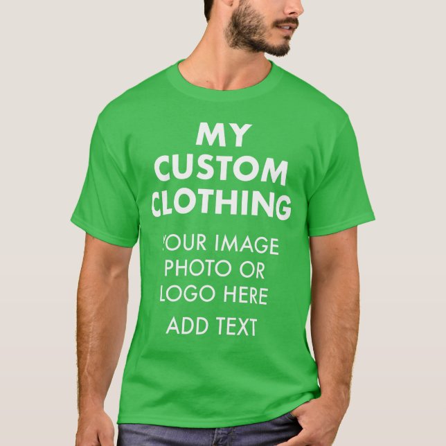 CAMISETA VERDE VERDE VERDE DE HOMBRES personalizad (Anverso)