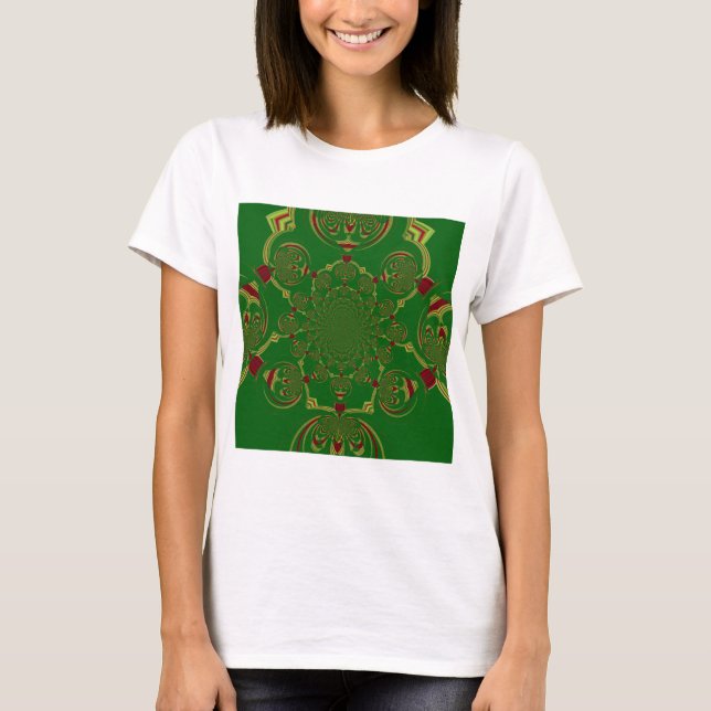 Camiseta Verde vintage (Anverso)