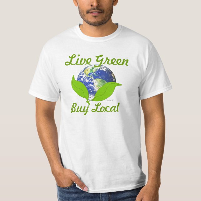 Camiseta verde viva (Anverso)