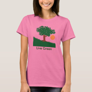 Camiseta Verde vivo