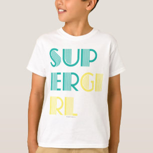 Camiseta Verde y amarillo de Supergirl
