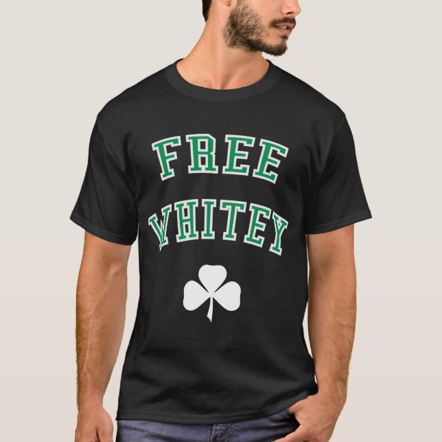Camiseta verde y blanca de Whitey libre (Anverso)