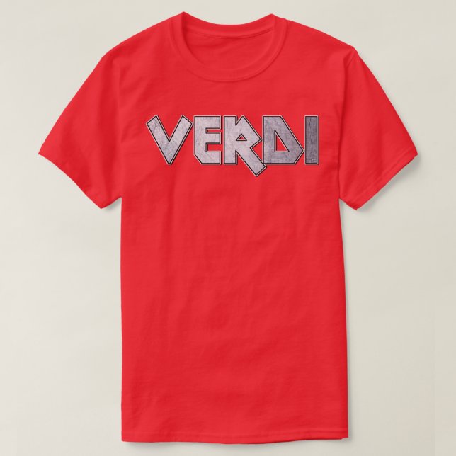 Camiseta Verdi (Diseño del anverso)