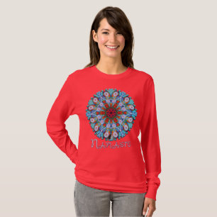 Camiseta Verdigris Namaste Kaleidoscope