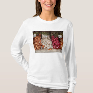 Camiseta Verdura - Batatas, Ajo y Cebolla