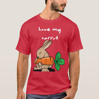 Camiseta verdura de zanahoria, para vegetarianos, vegetaria