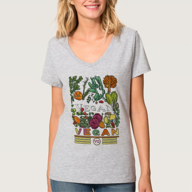 Camiseta Verduras (Anverso)