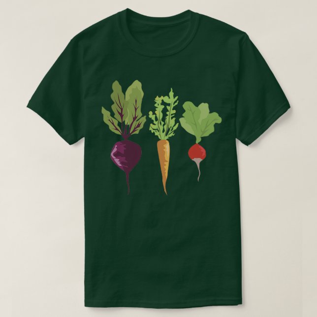 Camiseta Verduras (Diseño del anverso)