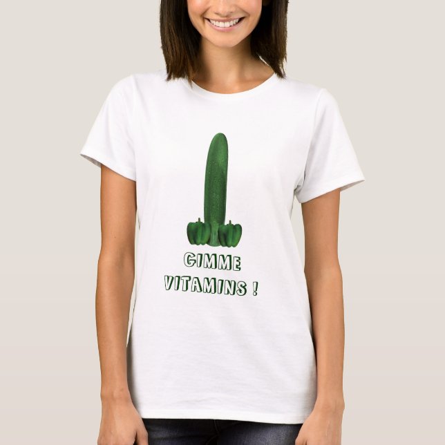 Camiseta Verduras (Anverso)