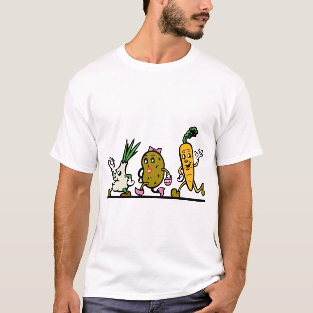 Camiseta Verduras (Anverso)