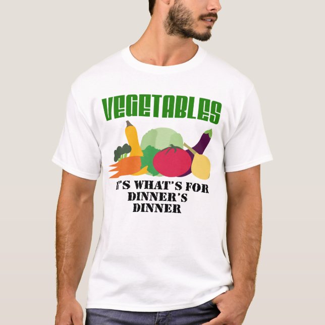 CAMISETA VERDURAS (Anverso)