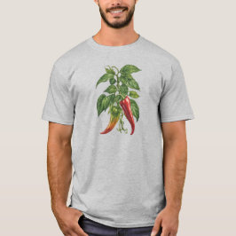 Camiseta Verduras 11 pimientos, especias, granjeros, verdur