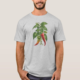 Camiseta Verduras 11 pimientos, especias, granjeros, verdur