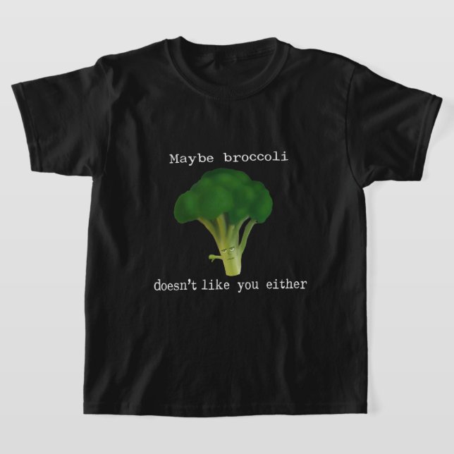 Camiseta Verduras A Broccoli no le gusta usted D0100101A (Distribución)