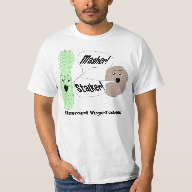 Camiseta Verduras cocidas al vapor (Anverso)