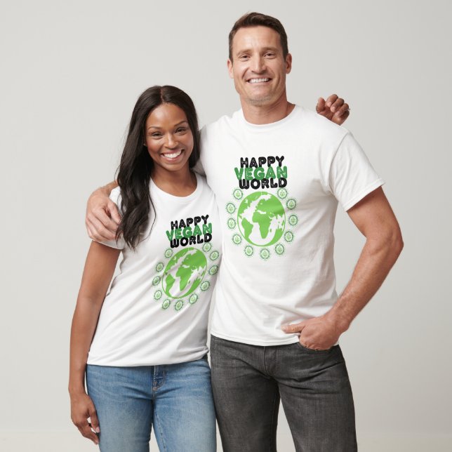 Camiseta verduras de camisas veganas de todo el mundo (Unisexo)
