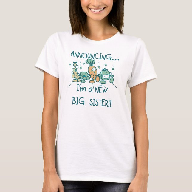 Camiseta Verduras divertidas Nueva Gran Hermana (Anverso)