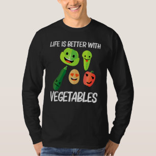 Camiseta Verduras divertidas para los hombres Mujeres Veget