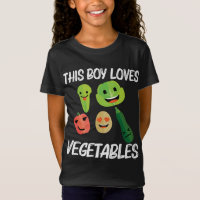 Verduras divertidas para los niños de frutas de hu