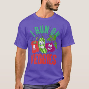Camiseta Verduras divertidas que dirijo sobre verduras de v