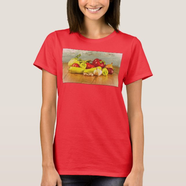 Camiseta "Verduras" Foto Cute. ¡Hazte con una en Zazzle (Anverso)