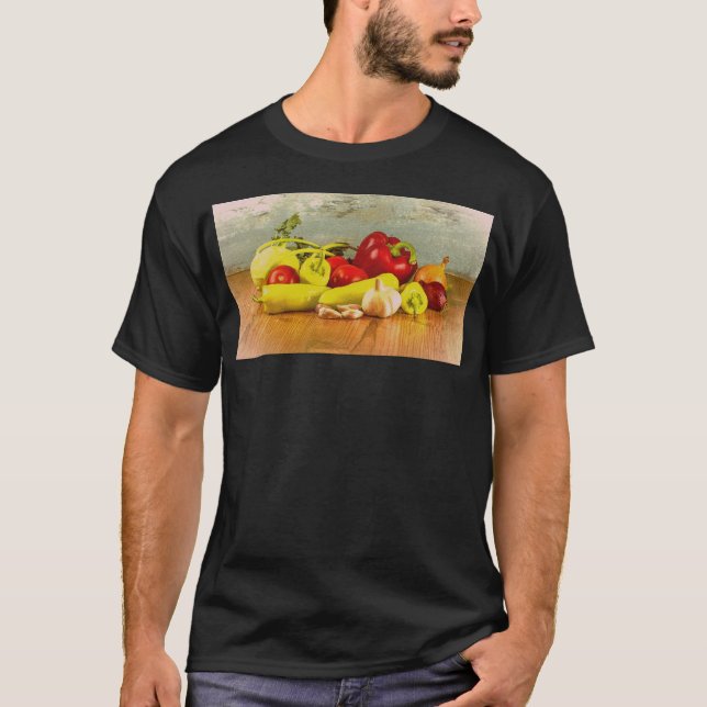 Camiseta "Verduras" Foto Cute. ¡Hazte con una en Zazzle (Anverso)