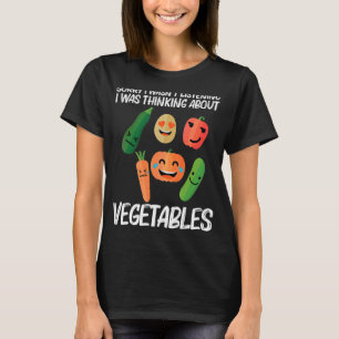Camiseta Verduras Para Hombres Mujeres Alimentos Saludables