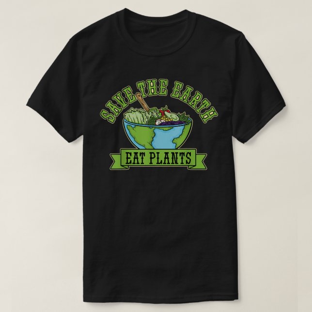 Camiseta Verduras verdes lechuga fresca de ensalada orgánic (Diseño del anverso)