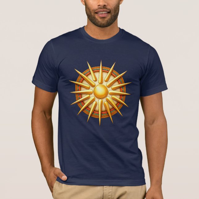Camiseta Vergina Sun Emblem – Ancient Macedonian Symbol (Anverso)