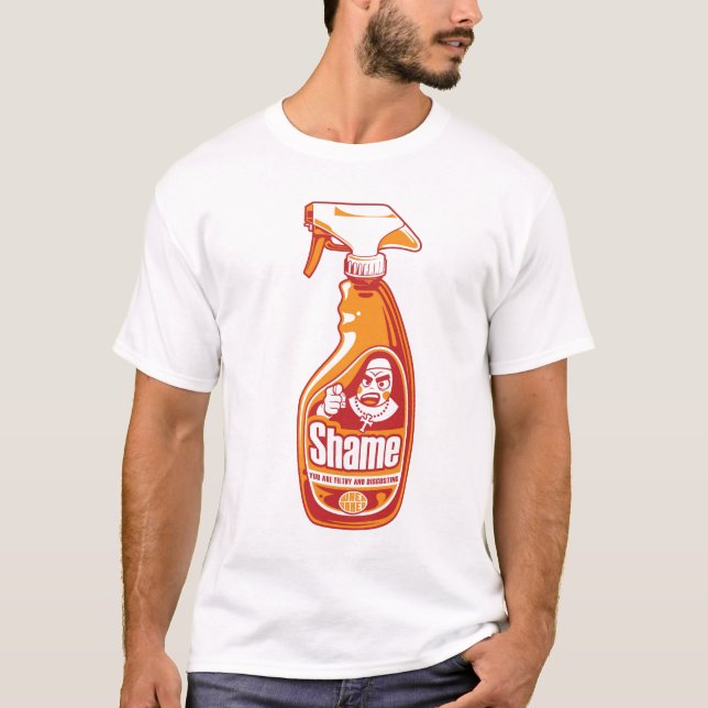 CAMISETA VERGÜENZA (Anverso)