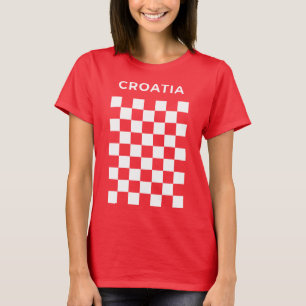 Camiseta Verificador croata blanco