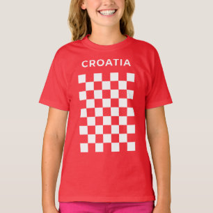 Camiseta Verificador croata blanco