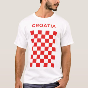 Camiseta Verificador croata rojo