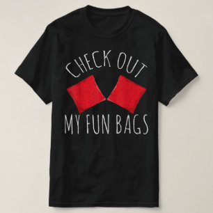 Camiseta Verificar las bolsas divertidas Bolsas Bean Sand B