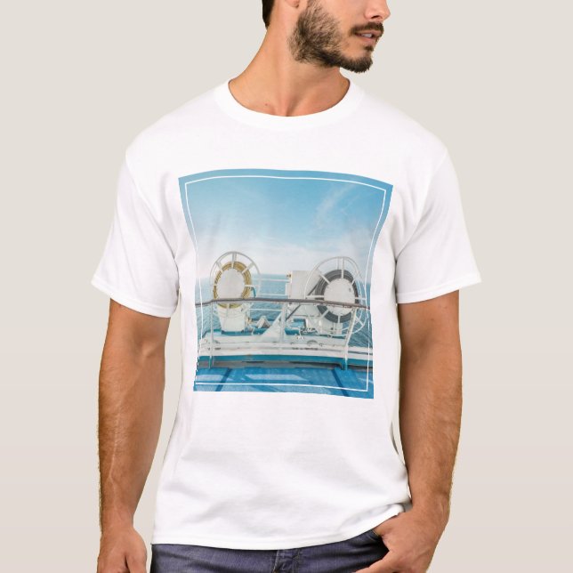 Camiseta Verja de un barco de cruceros (Anverso)