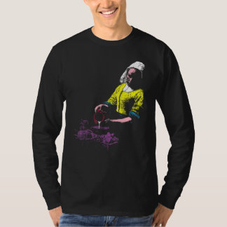 Camiseta Vermeer The Milkmaid Pop 80s Pop Minimal Baroque A