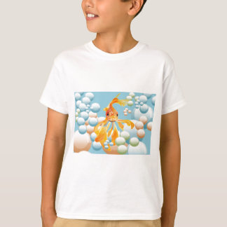 Camiseta VerMillón De Peces De Oro En El Agua Pastel De Bur