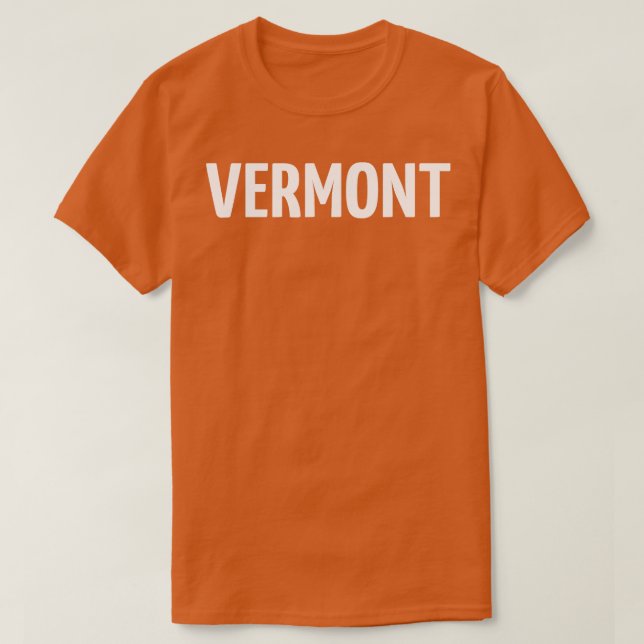 Camiseta Vermont 1 (Diseño del anverso)
