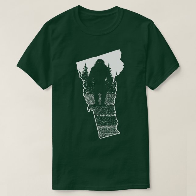 Camiseta Vermont Bigfoot (Diseño del anverso)