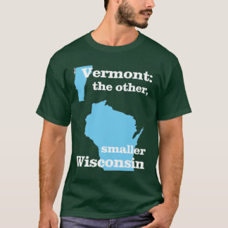 Camiseta Vermont: el otro, un Wisconsin más pequeño