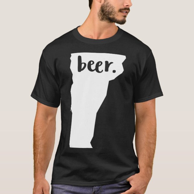 Camiseta Vermont Local Beer Drinker   Drink VT Craft Gift (Anverso)